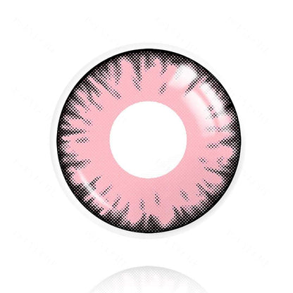 Pink Vampire eye lenses