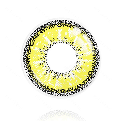 Dolly Yellow eye lenses