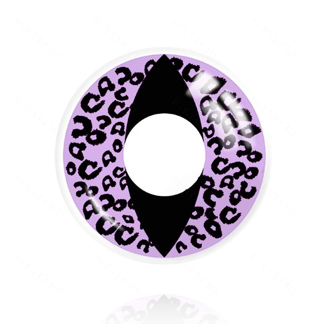 Violet Cheetah Cat Eyes Lenses