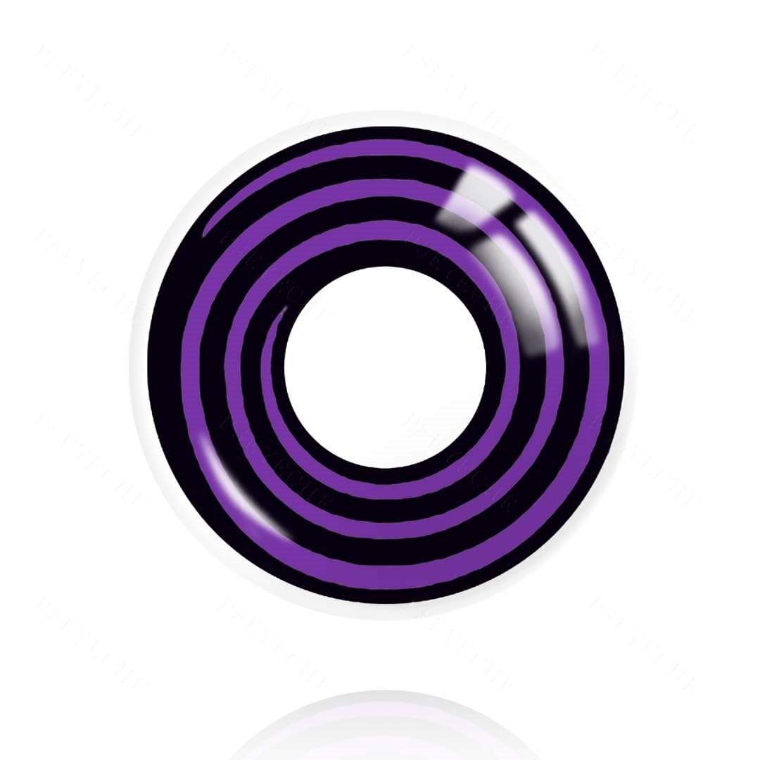 Violet Spiral eye lenses