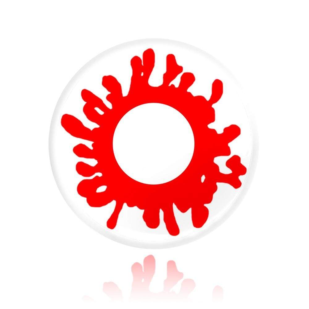 Blood Splat eye lenses