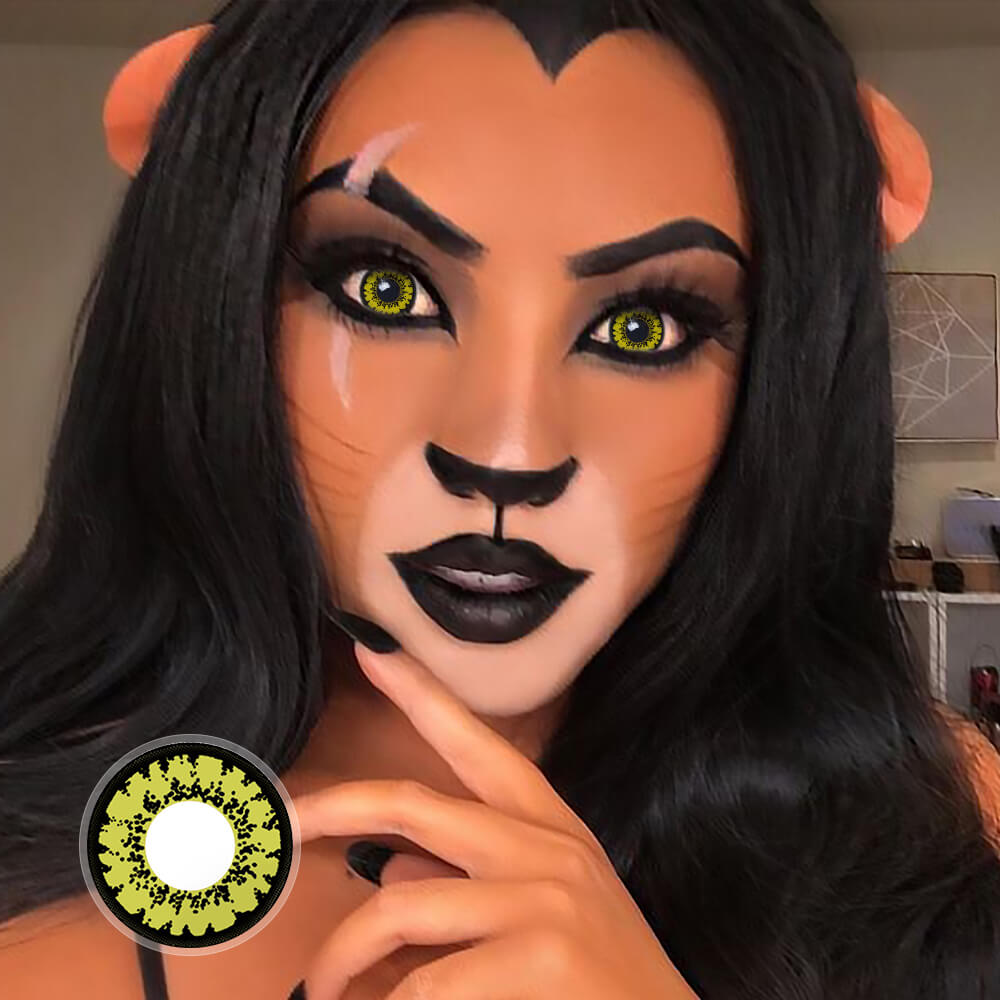 Werewolf Cosplay Eye contacts for cosplay