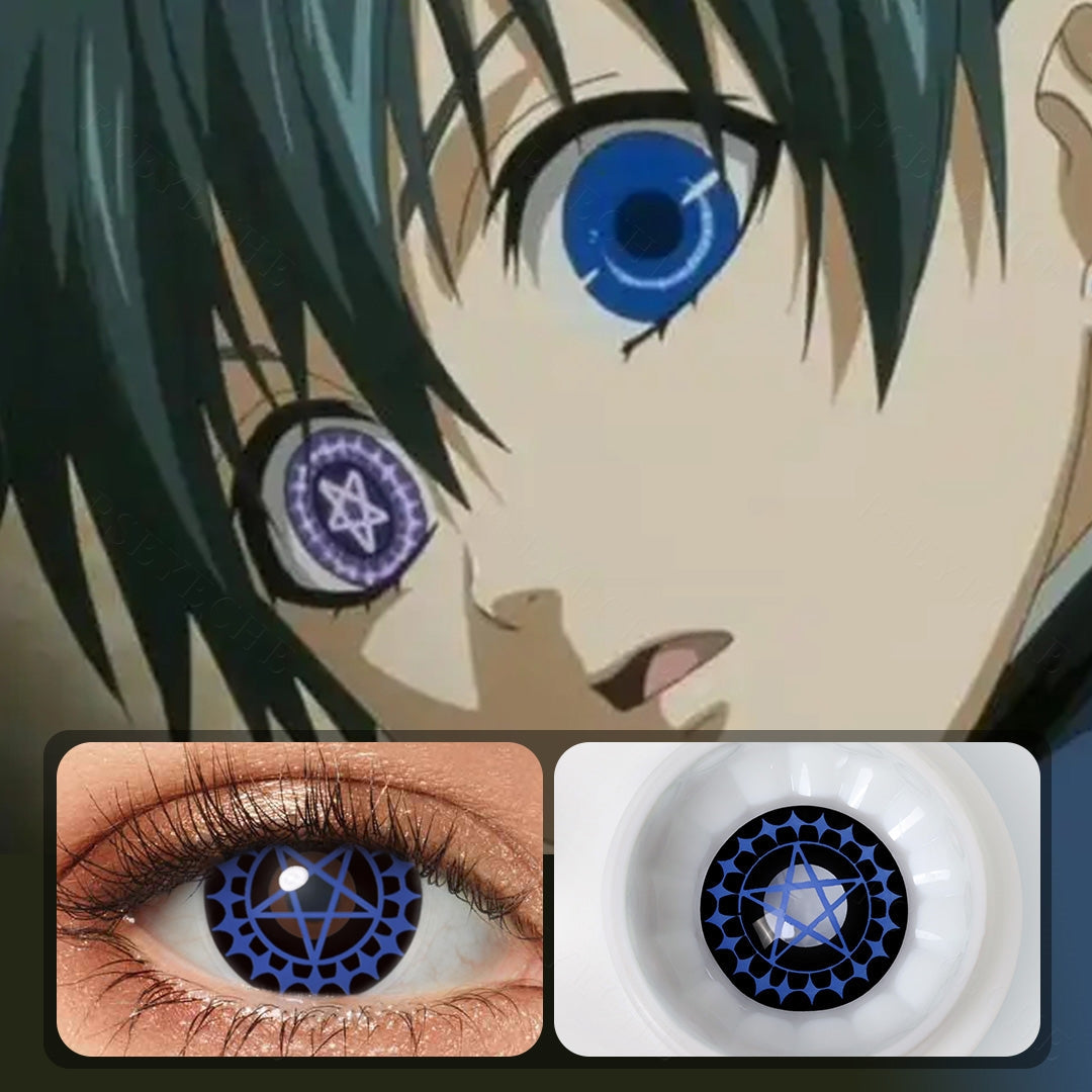 Black Butler Ciel Blue Eye Contacts