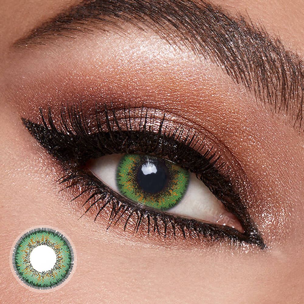 Halloween Envy Green Contact Lenses