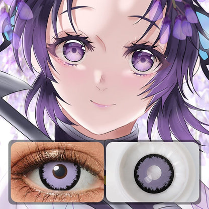 Halloween Purple Eyes Anime Contact Lenses