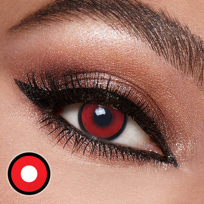 Halloween Red Manson Contact Lenses