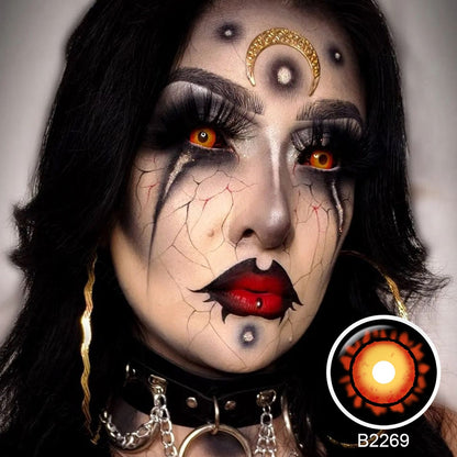 Hellfire Sclera Contacts