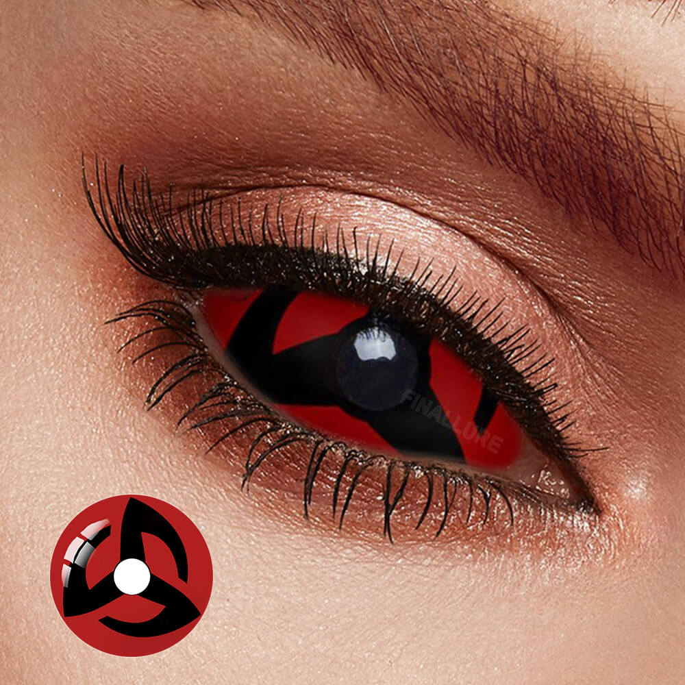 Obito Mangekyou Sharingan Sclera Contacts