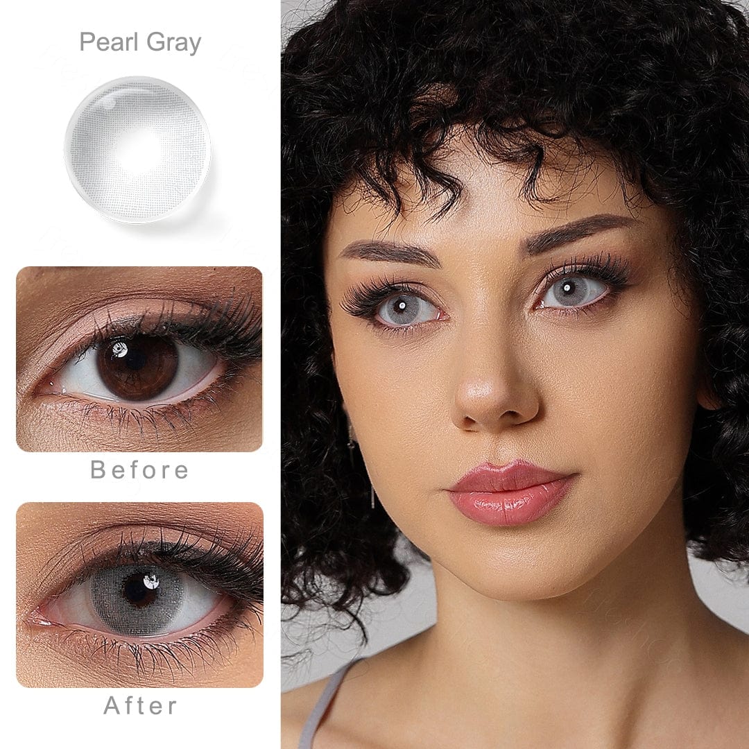 Pearl Gray Contact Lenses