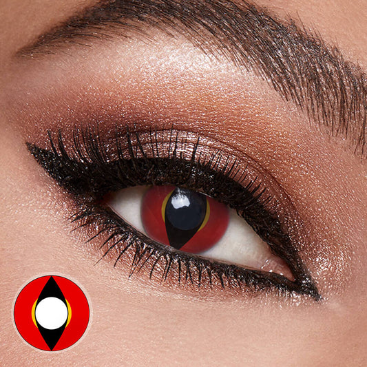 Red Dragon Eyes Contact Lenses