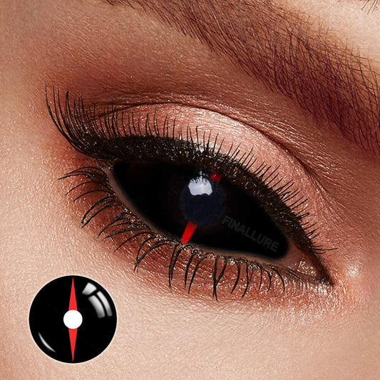 Redlash Black Sclera Contacts