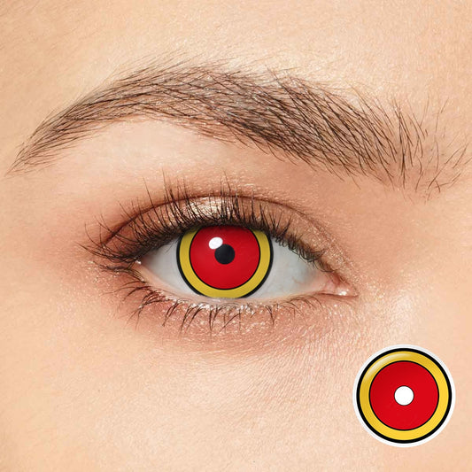 Rengoku Gold Red Anime Eyes contacts