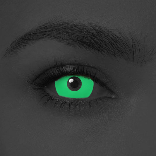 glow in the dark green contacts